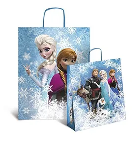 Taška dárková vánoční 26x12x34,5 cm ledové království - FROZEN